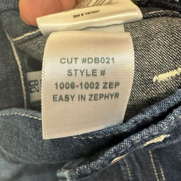 Daily Blue Easy Jeans Women's Wide Leg‎ Flare Dark Wash Denim Pants - Picture 5 of 8